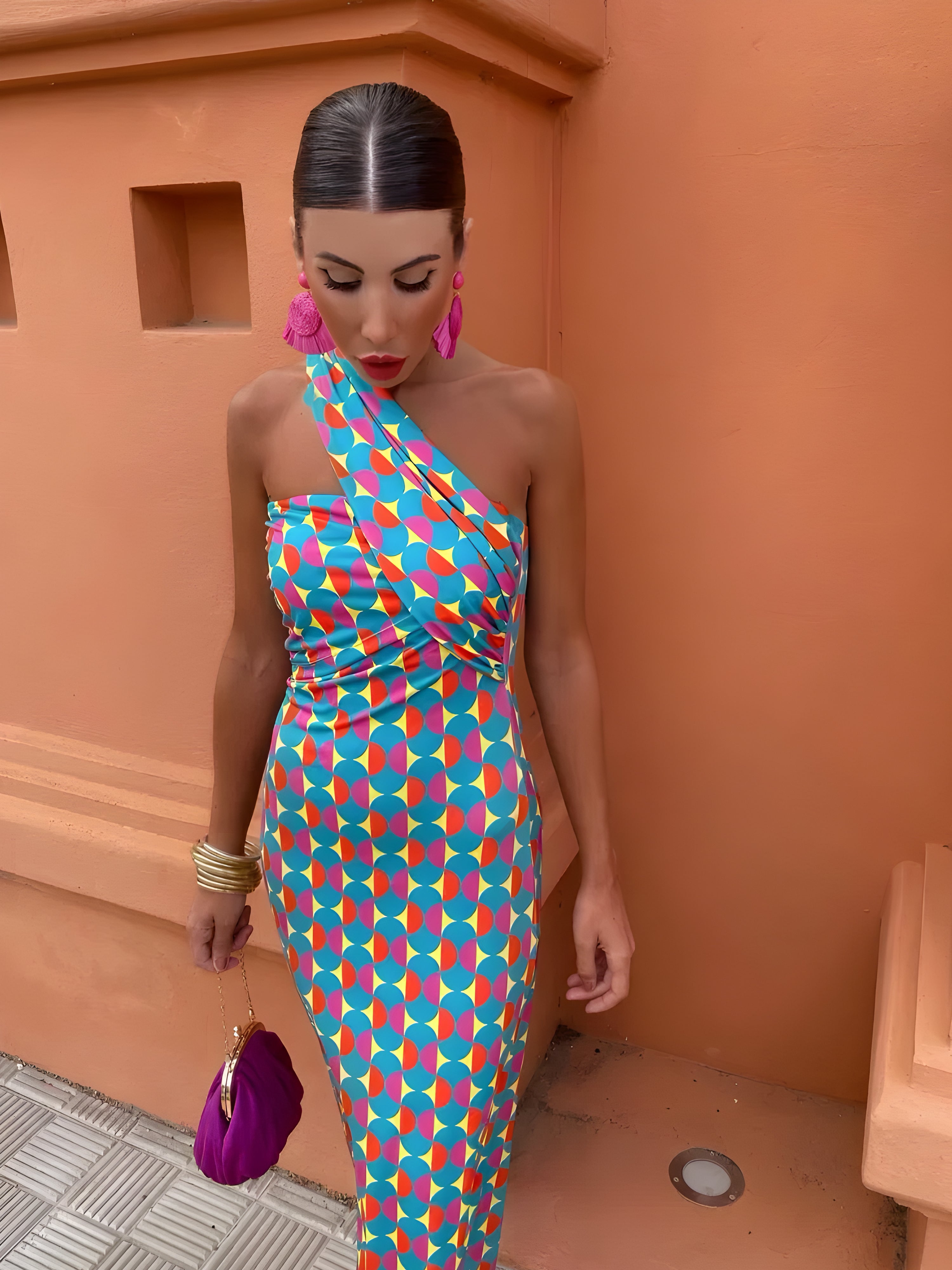 Robe Midi Esther™ Élégante et Onirique