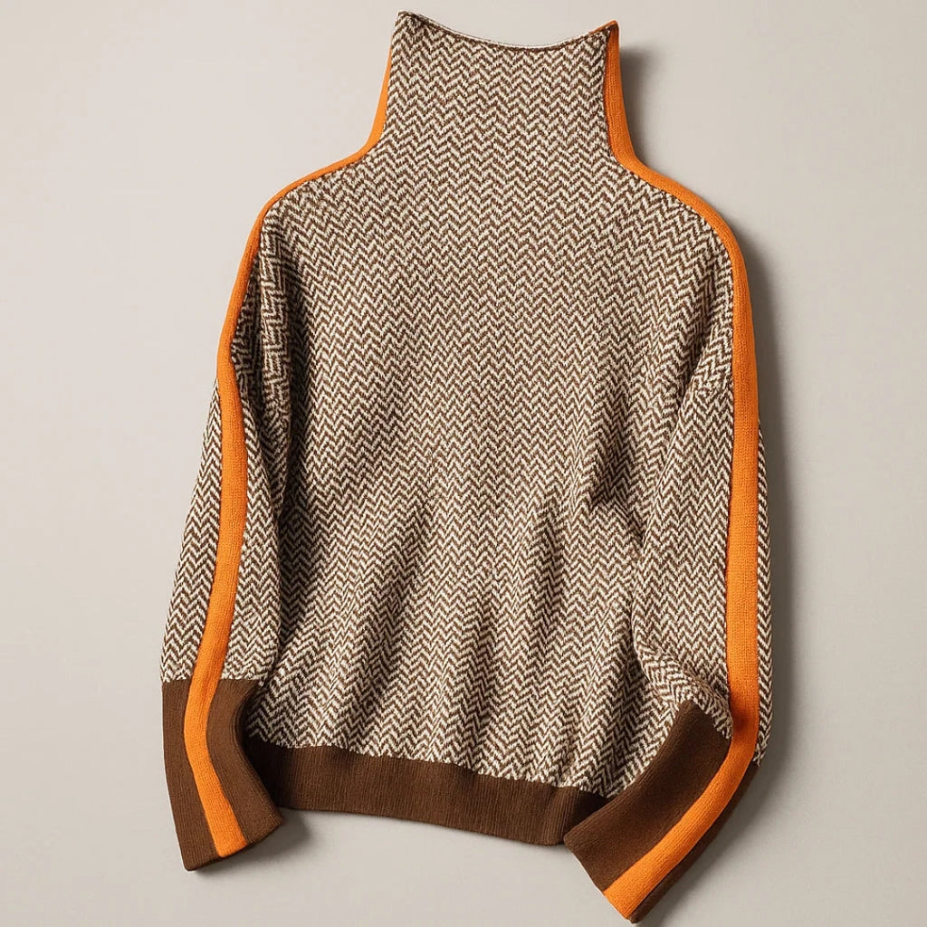 Sweater Katrin™ à Col Montant