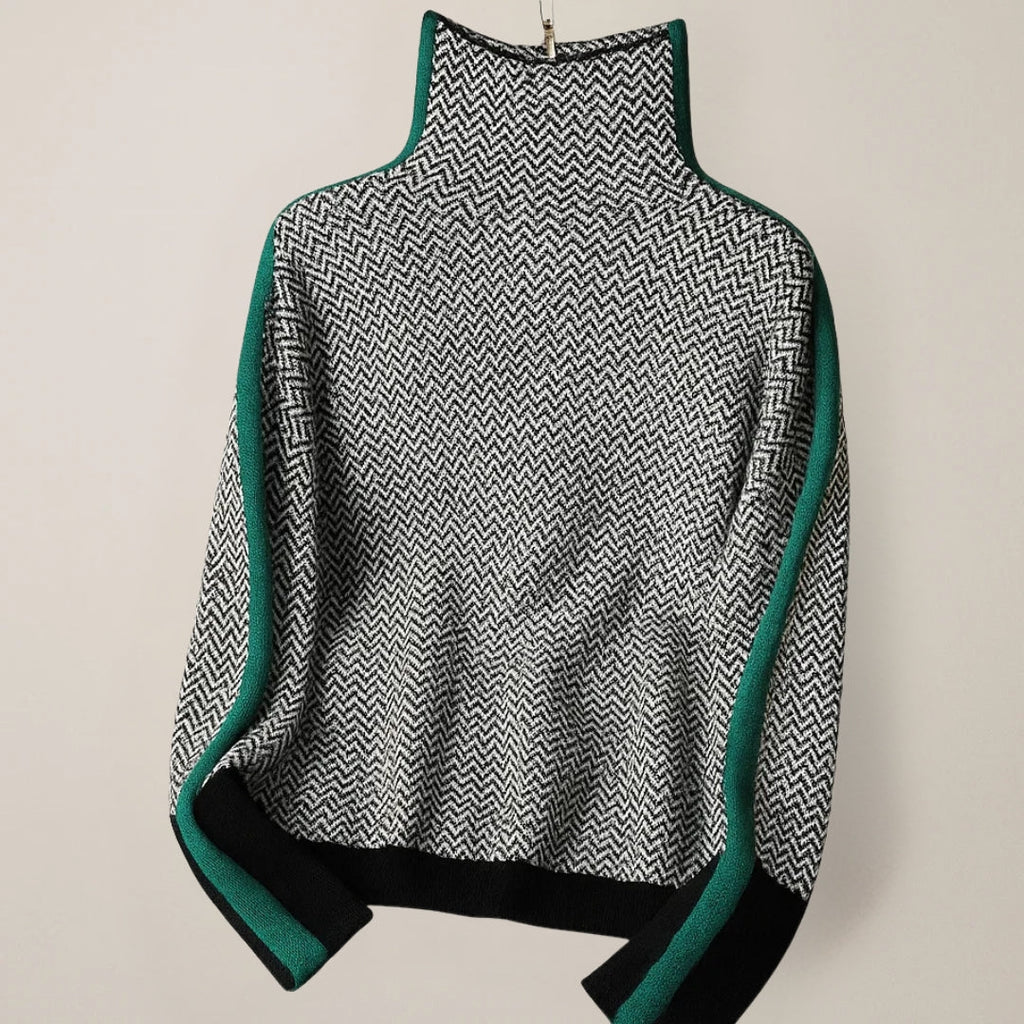 Sweater Katrin™ à Col Montant