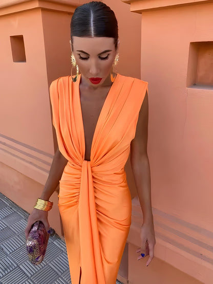 Robe Plissée Frida™ Élégante