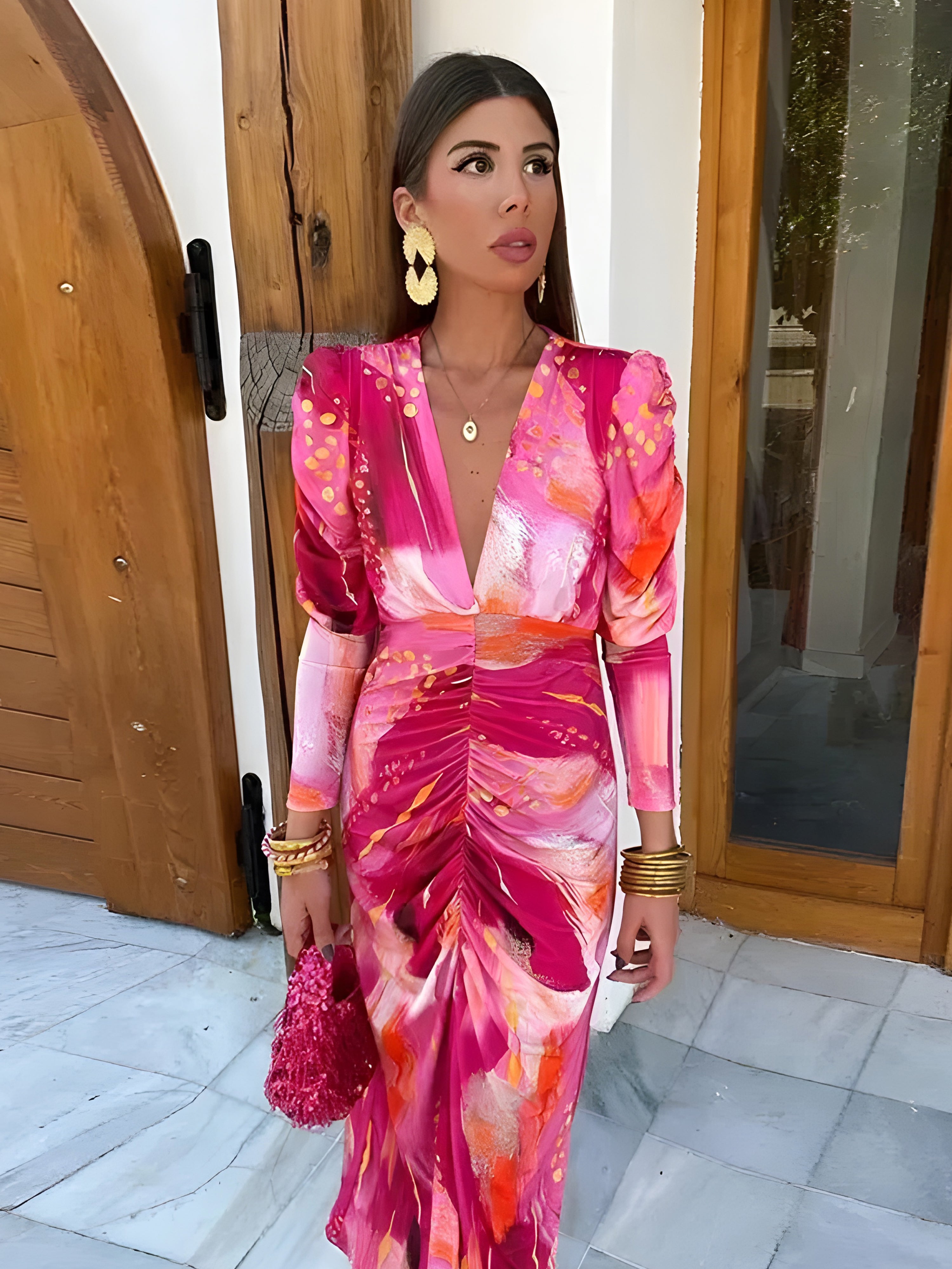 Robe Maxi Victoria™ Casual Chic