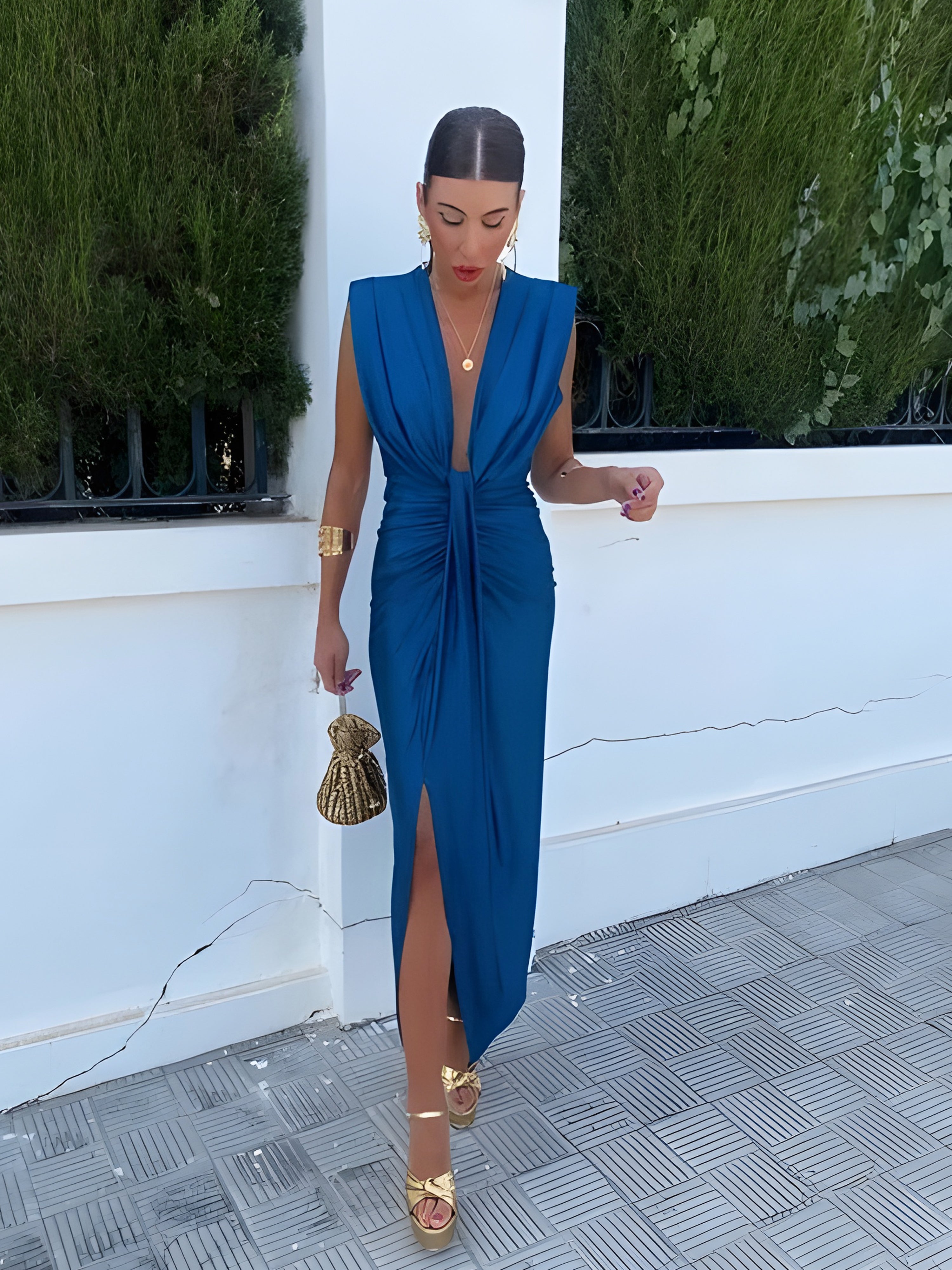 Robe Plissée Frida™ Élégante