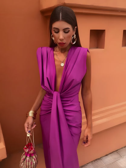 Robe Plissée Frida™ Élégante