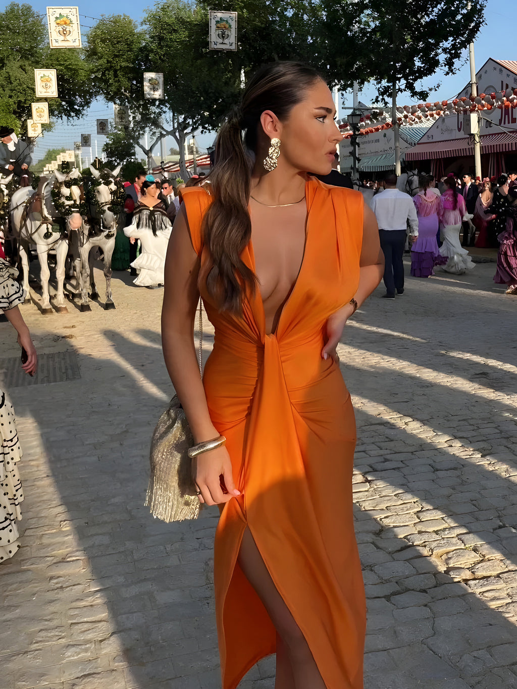 Robe Plissée Frida™ Élégante