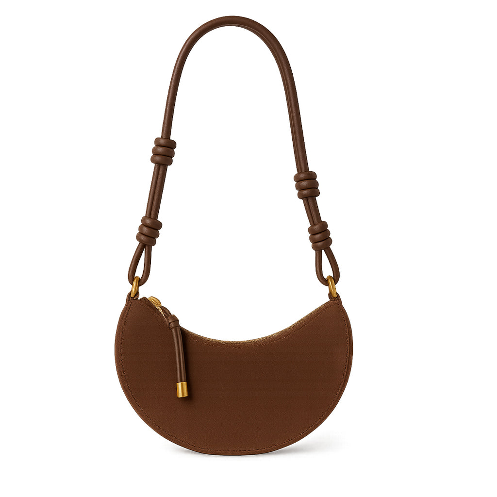 Sac à Épaule Alma™ Suédé Brun