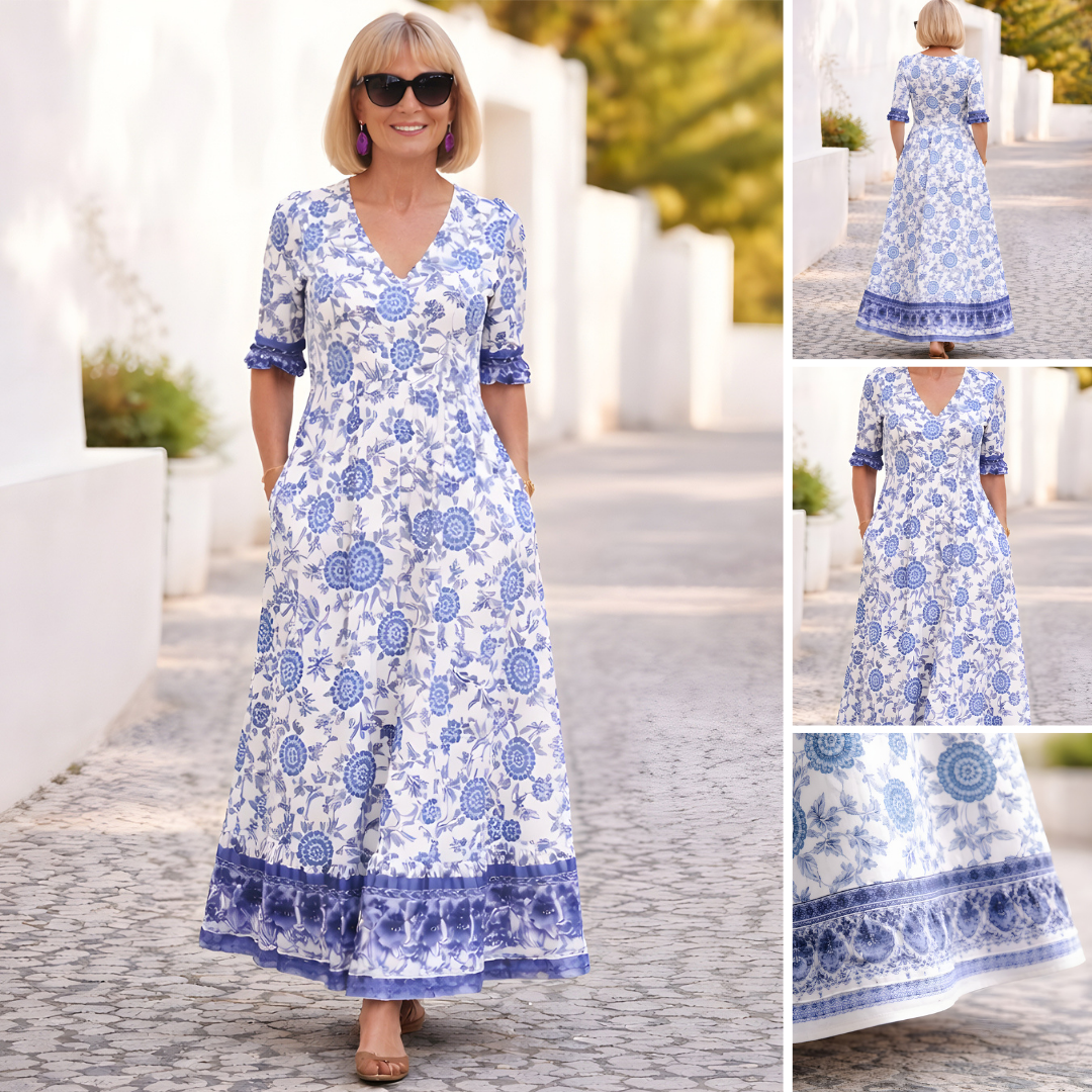 Robe fluide élégante confortable – Léana