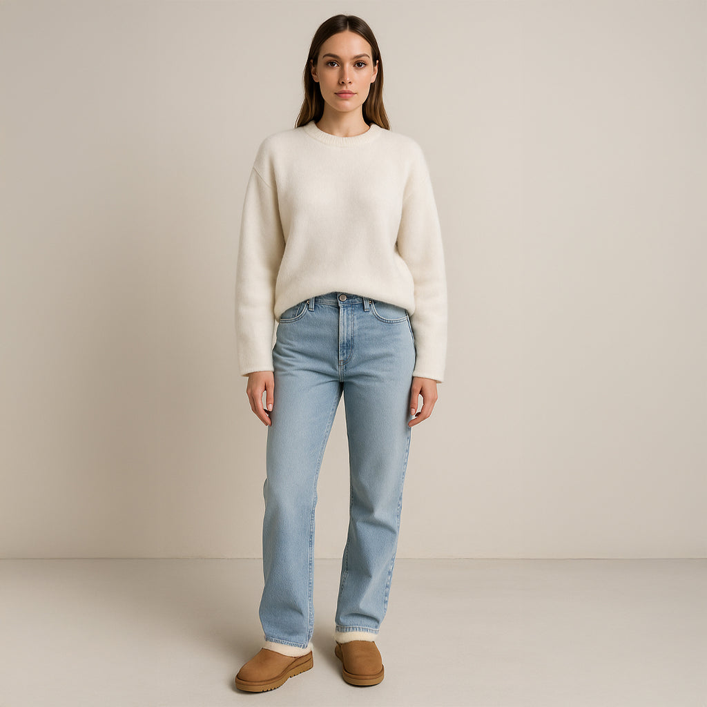 Pull Mohair Birget™ Crème