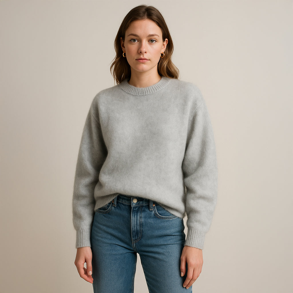 Pull Mohair Birget™ Gris