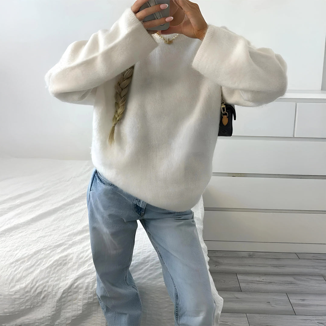 Pull Mohair Birget™ Crème