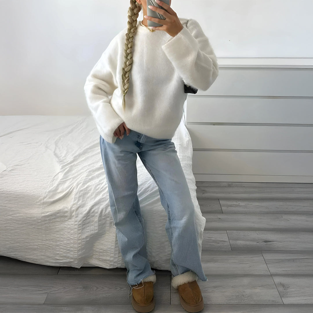 Pull Mohair Birget™ Crème