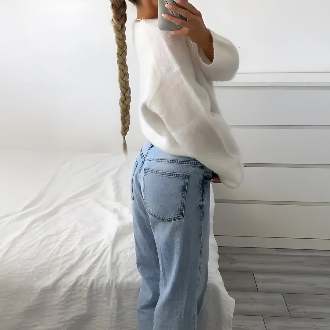 Pull Mohair Birget™ Crème