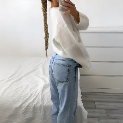 Pull Mohair Birget™ Crème