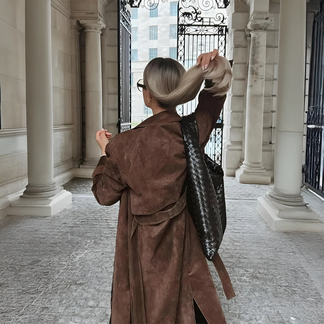 Emma™ | Trenchcoat Brun