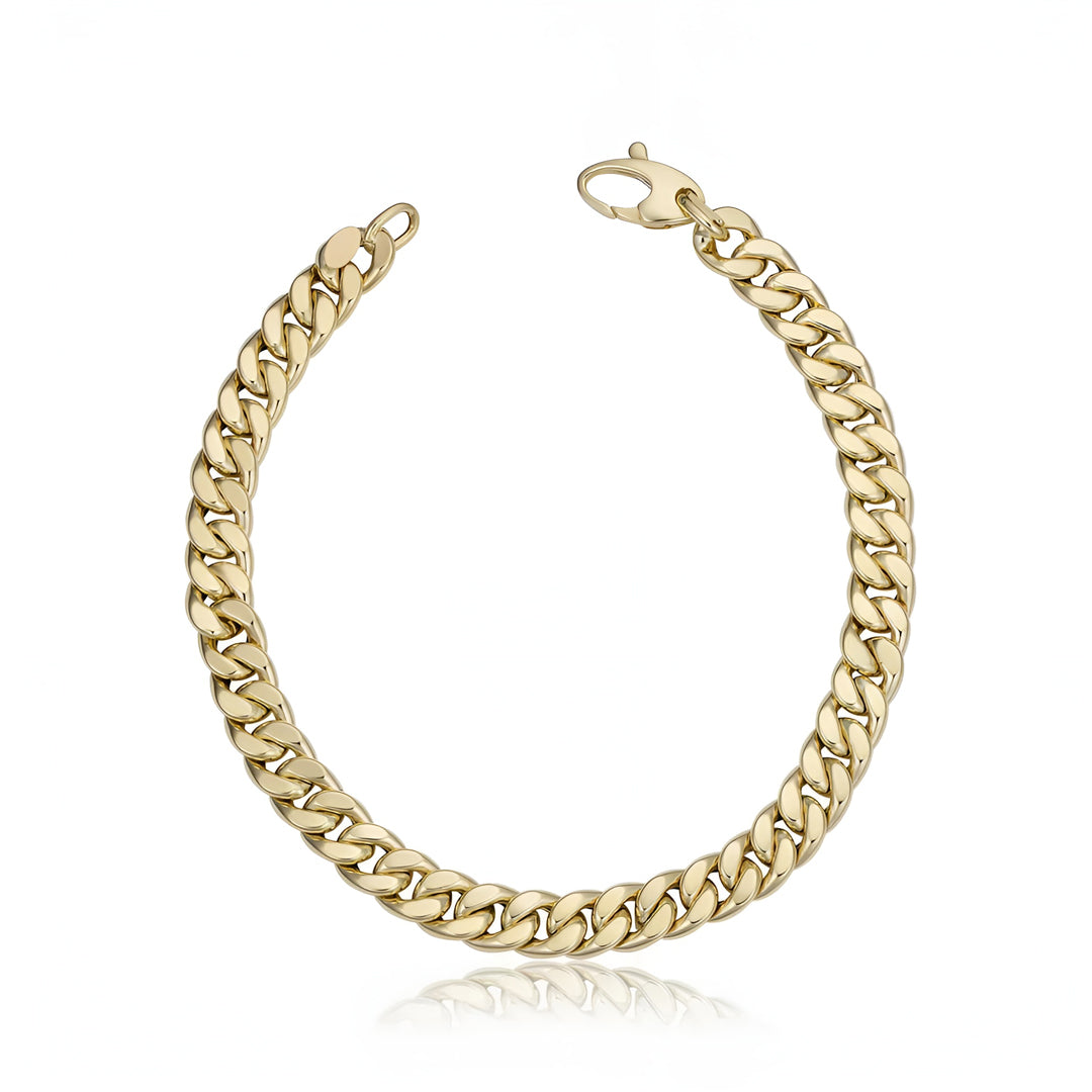 Bracelet Cubain Estate en Or