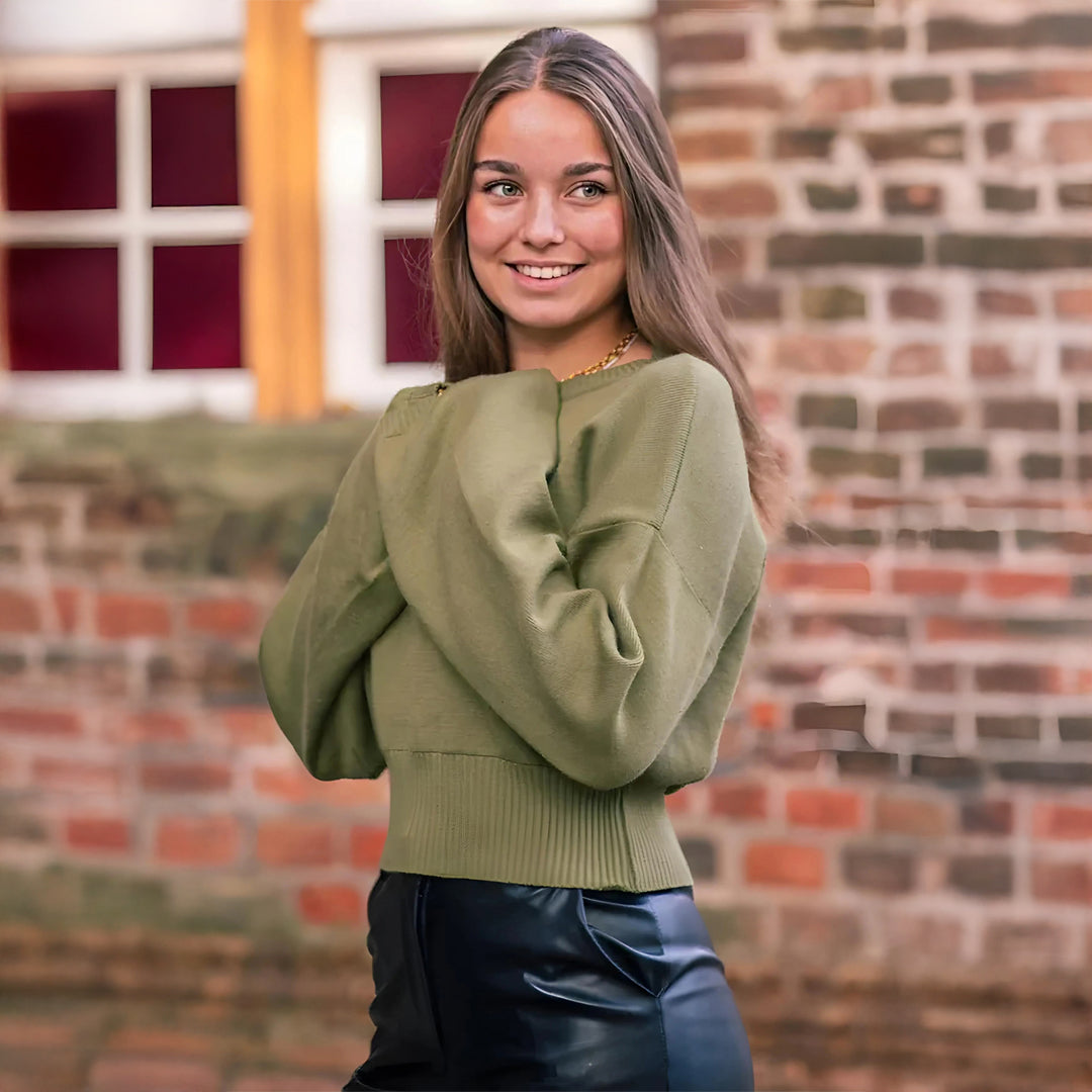 Pull Enrika™ Vert Luxe