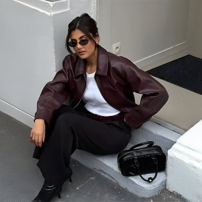 Veste Liv™ Vintage Bordeaux