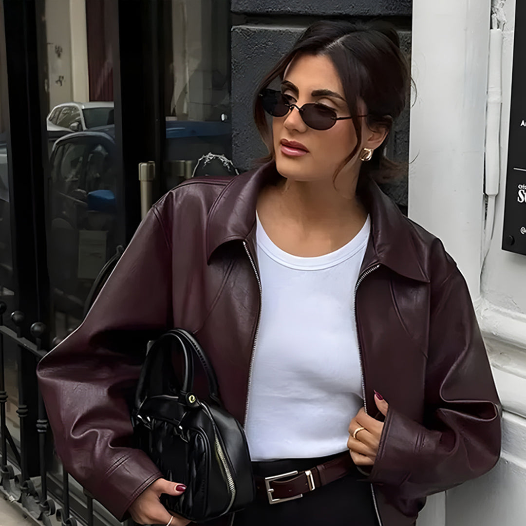 Veste Liv™ Vintage Bordeaux