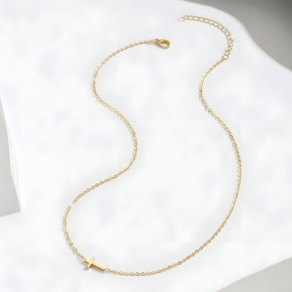 Collier Croix Or – Design Classique