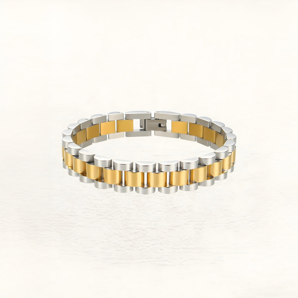Bracelet Marit Large Or & Argent