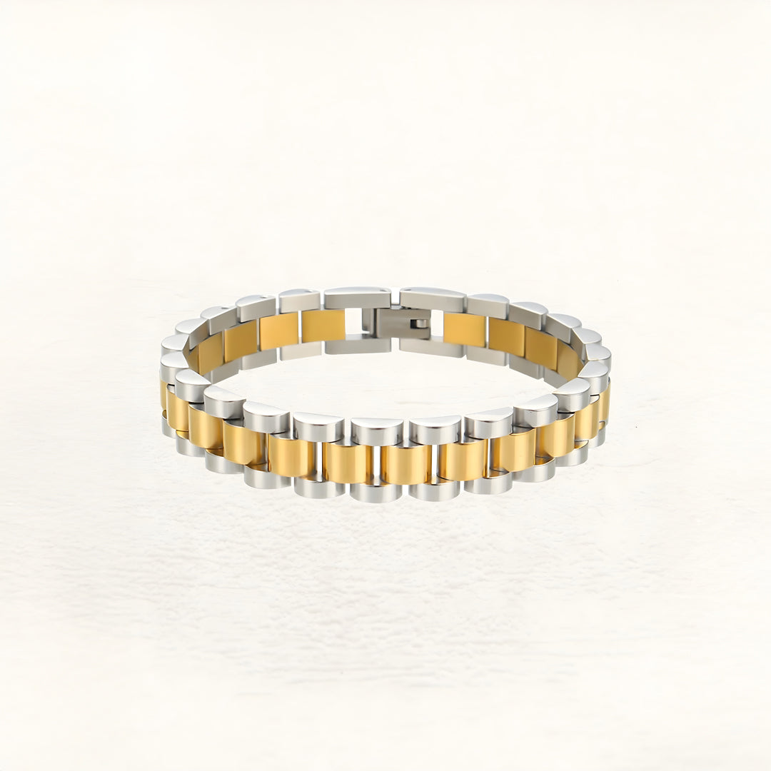 Bracelet Marit Large Or & Argent