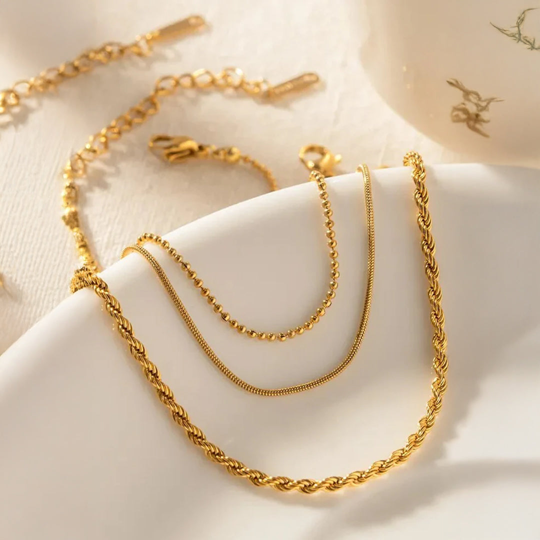 Bracelet Hedda 3-Lags Or