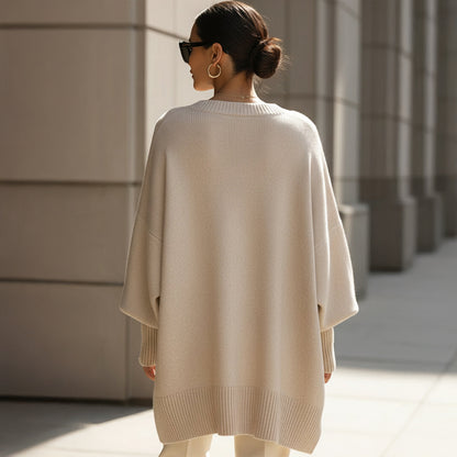 Ásmunda™ | Luksuriøs Poncho