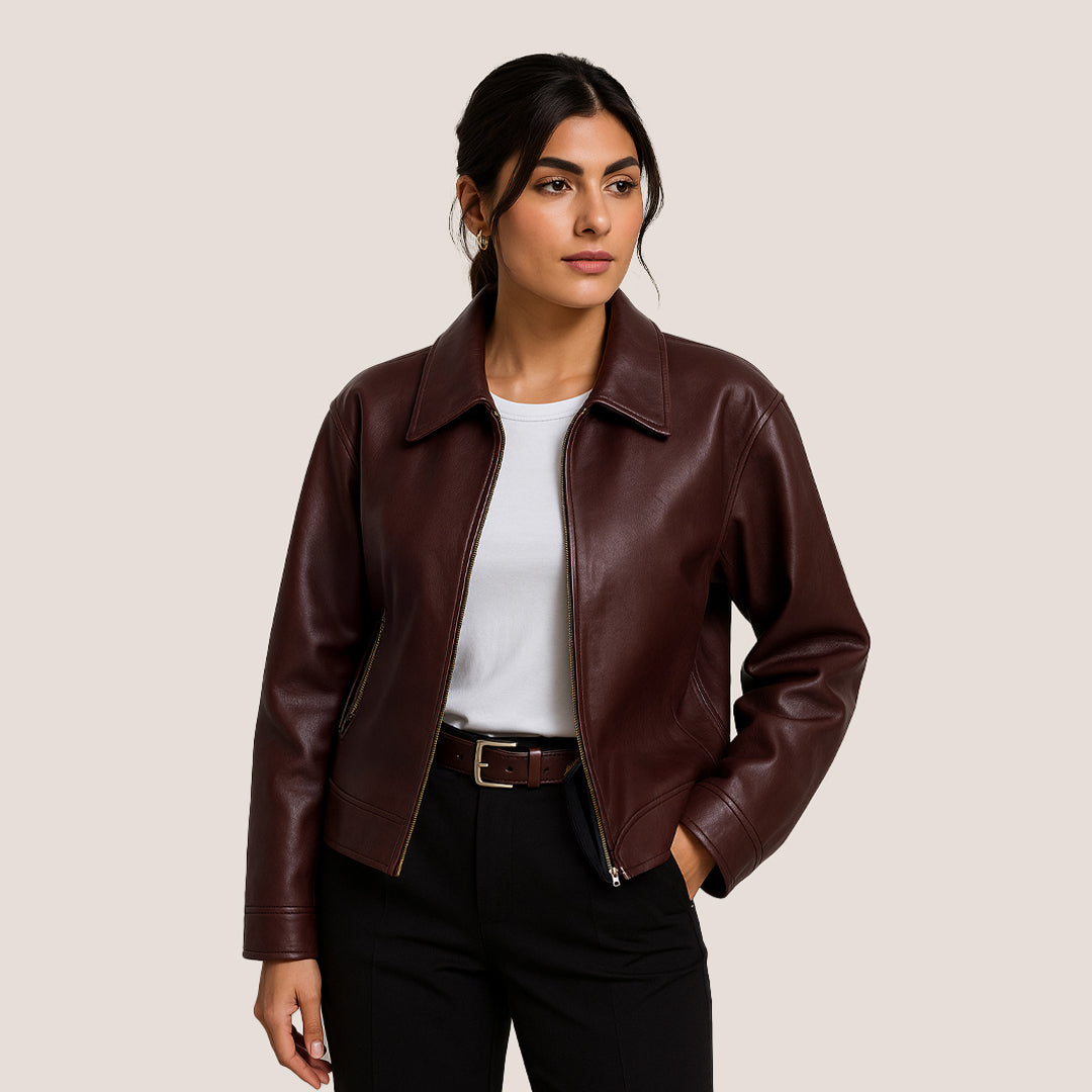 Veste Liv™ Vintage Bordeaux