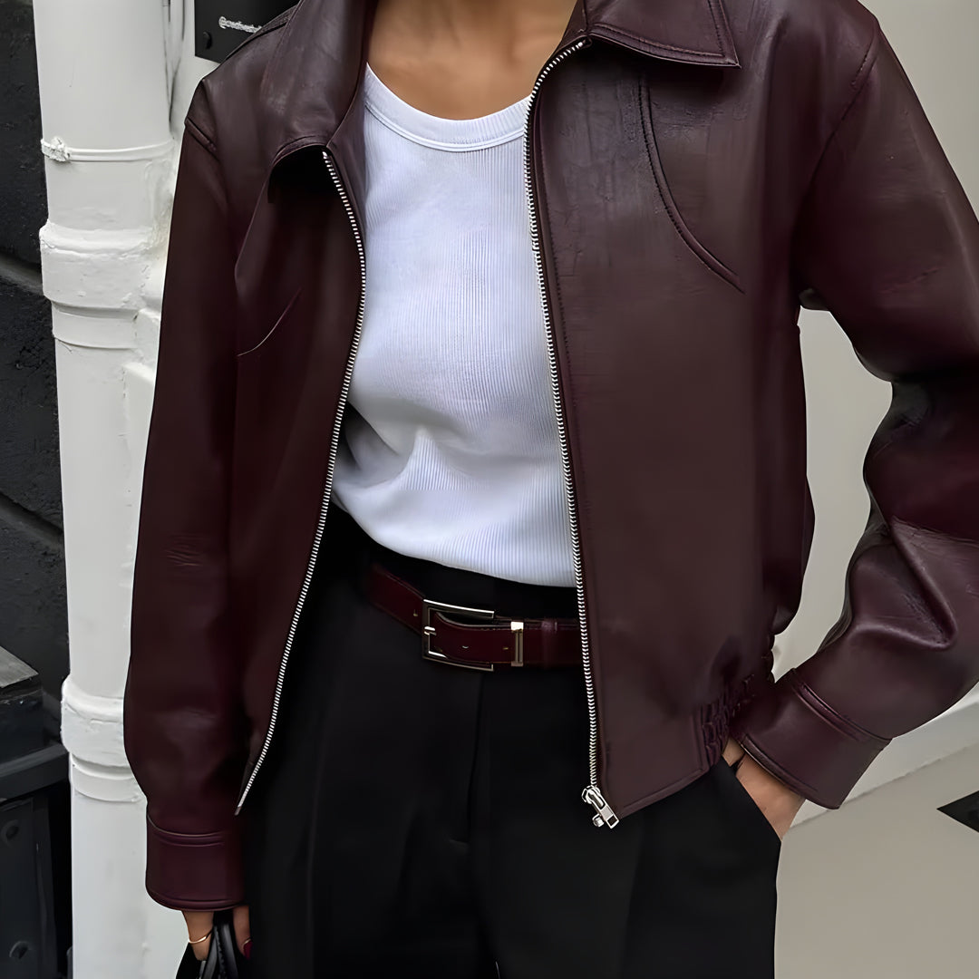 Veste Liv™ Vintage Bordeaux