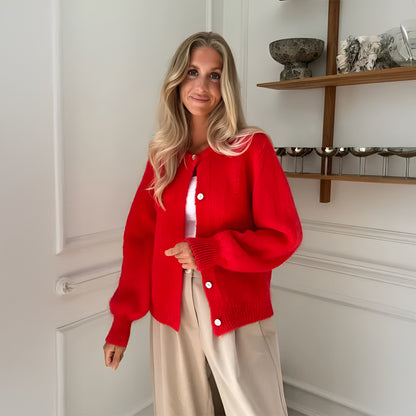 Vísa™ | Efterårs Strikket Cardigan