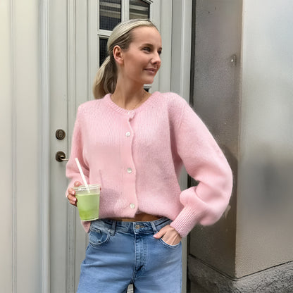 Vísa™ | Efterårs Strikket Cardigan
