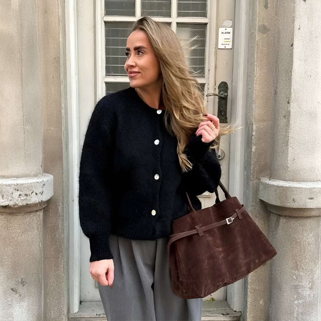 Vísa™ | Efterårs Strikket Cardigan