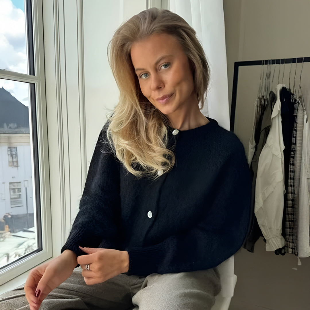 Vísa™ | Efterårs Strikket Cardigan