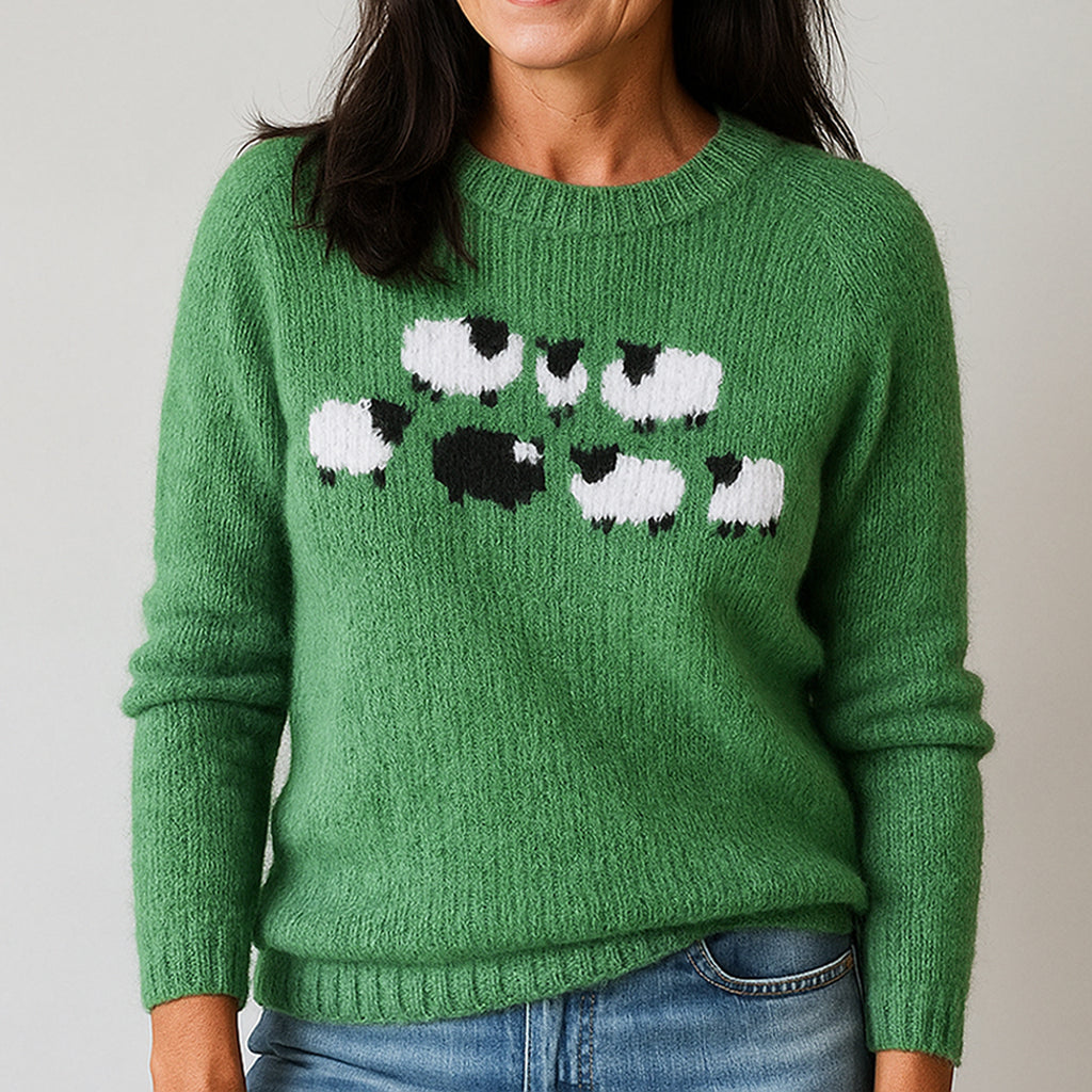 Pull Vigdís™ Nordic Sheep Vert