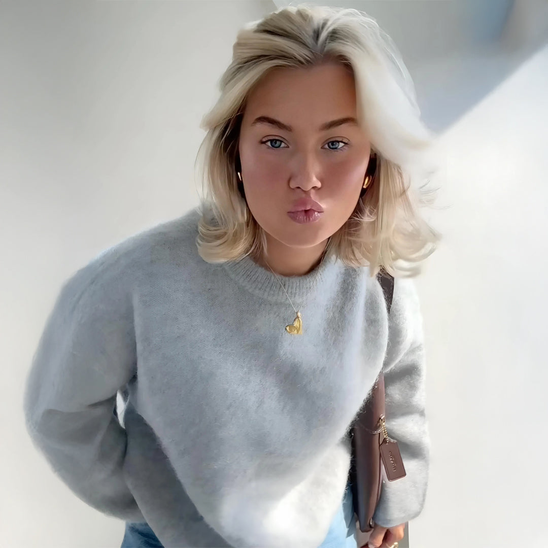 Pull Mohair Birget™ Gris