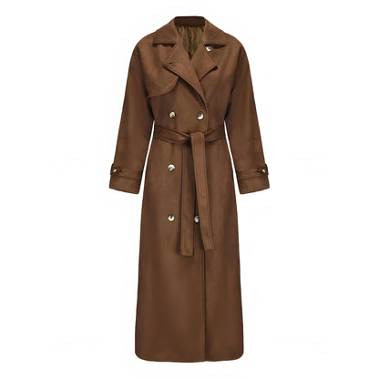 Emma™ | Trenchcoat Brun
