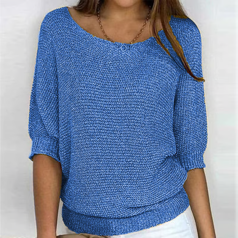 Freya™ Pull Léger Élégant à Manches 3/4
