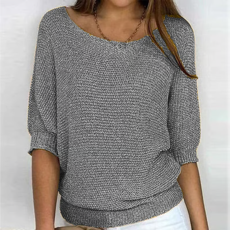 Freya™ Pull Léger Élégant à Manches 3/4