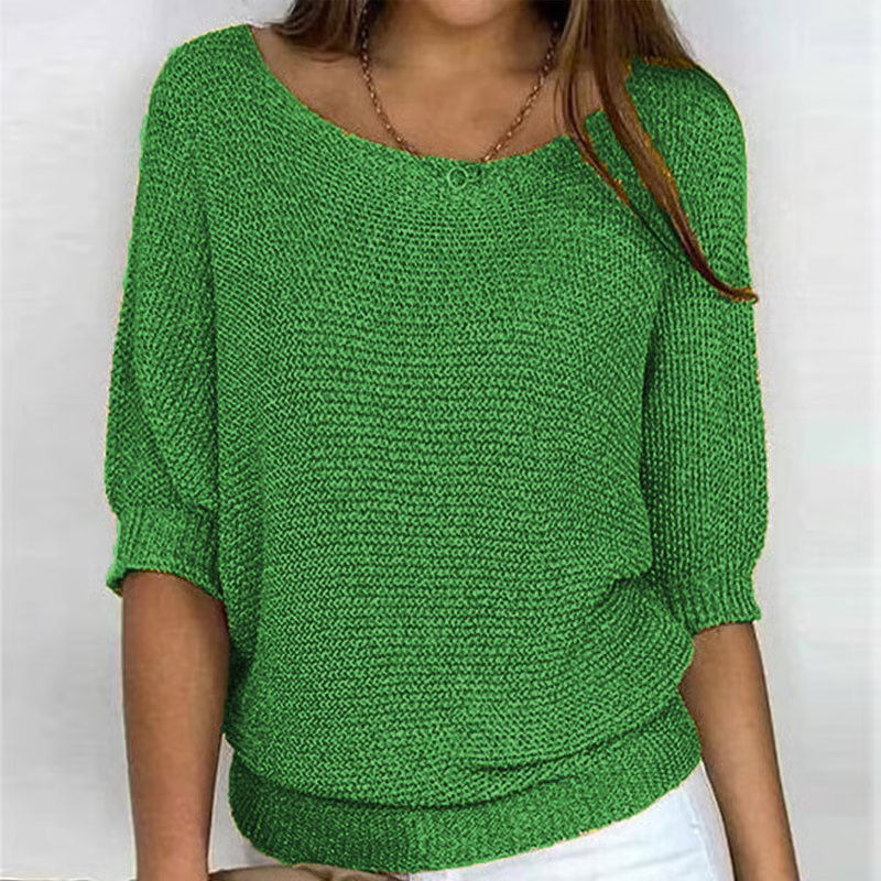Freya™ Pull Léger Élégant à Manches 3/4